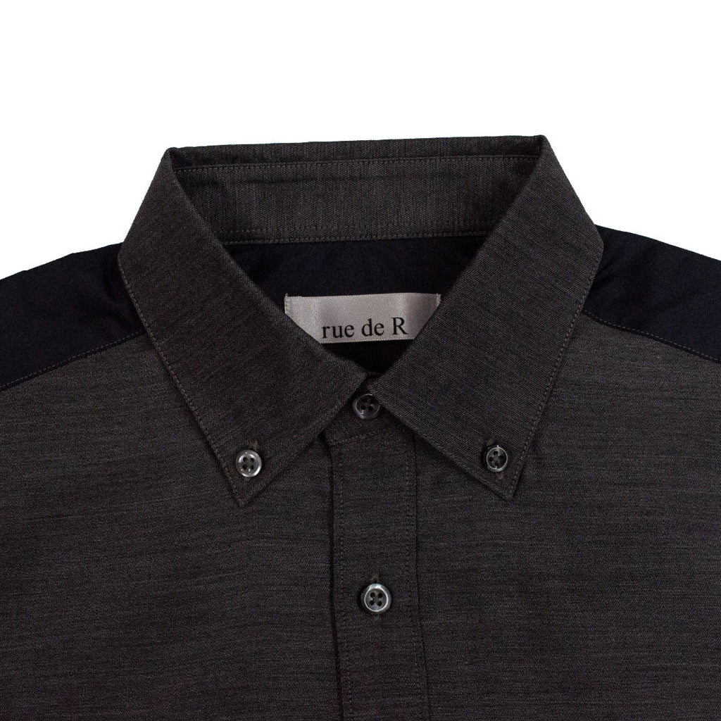 プレミアムコットン切り替えシャツ 41-199102