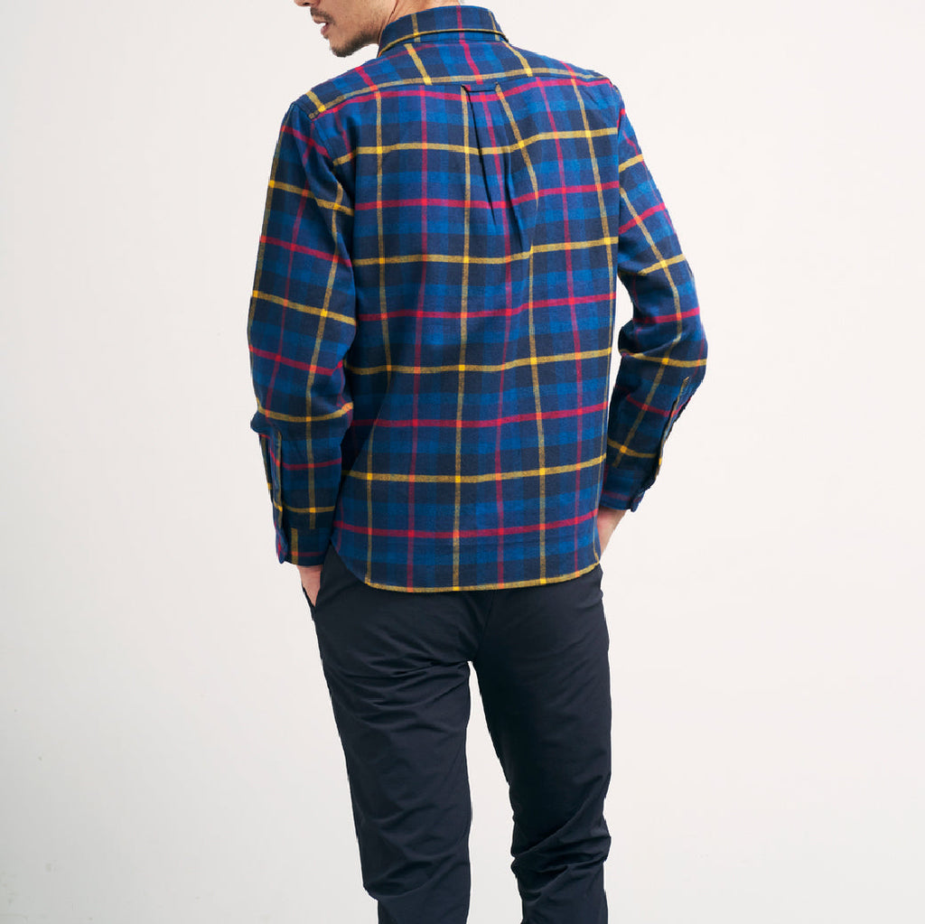 シャギーチェックシャツアウター 41-199104