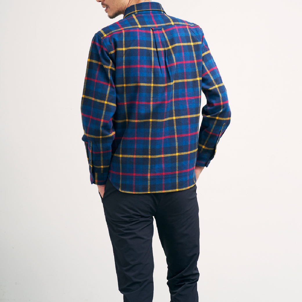 シャギーチェックシャツアウター 41-199104