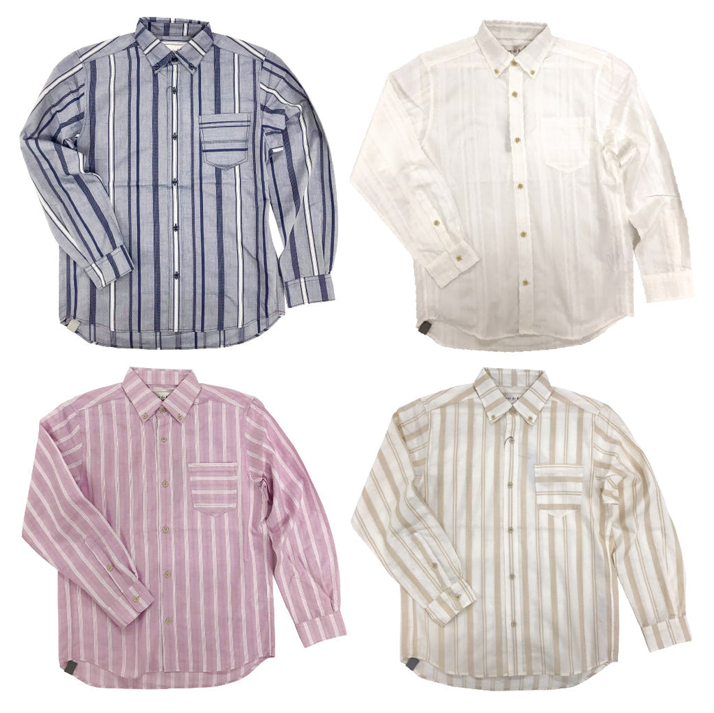 クールドビーストライプシャツ 41-112100