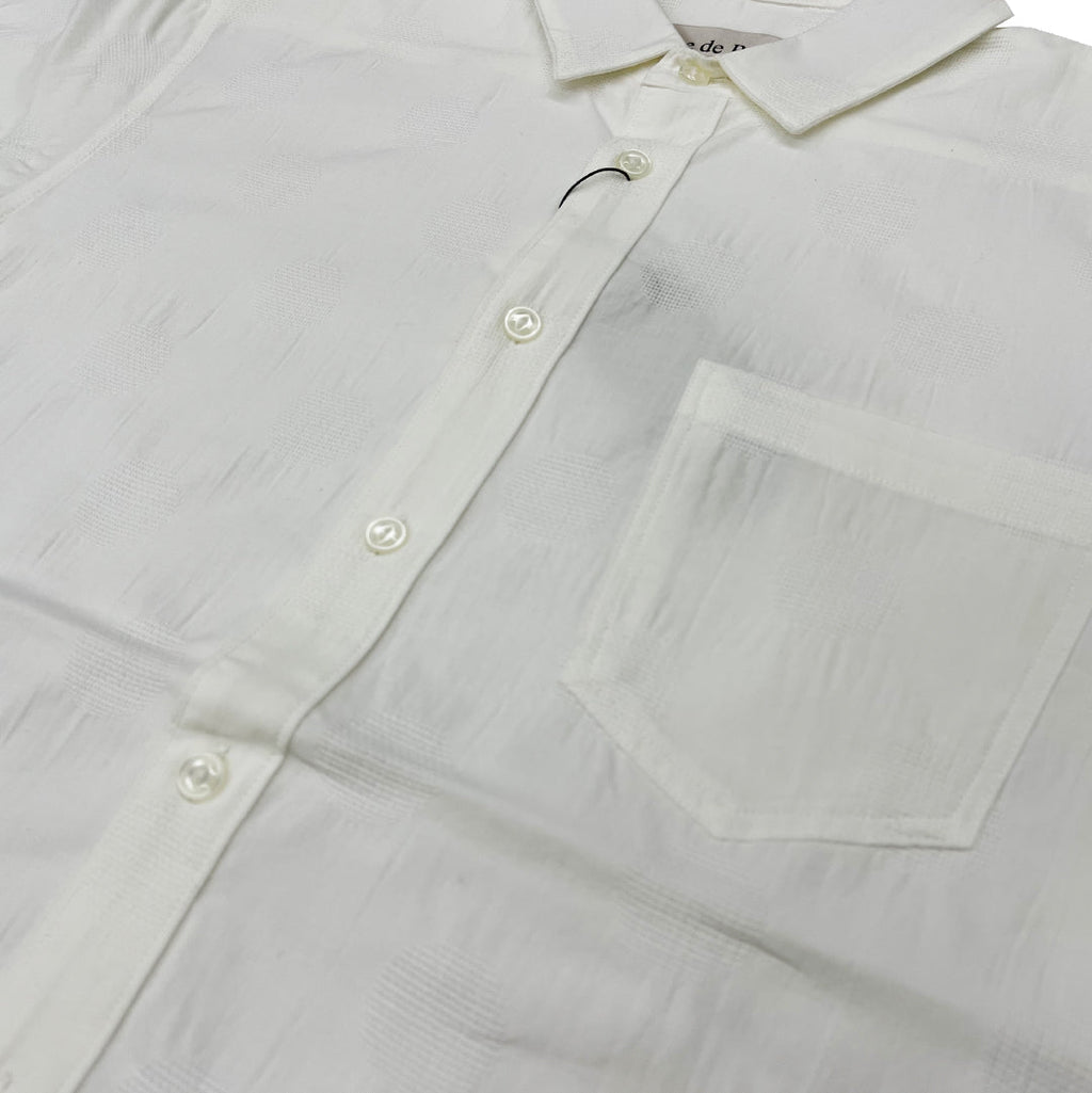 メンアサドットジャカードシャツ 41-114306