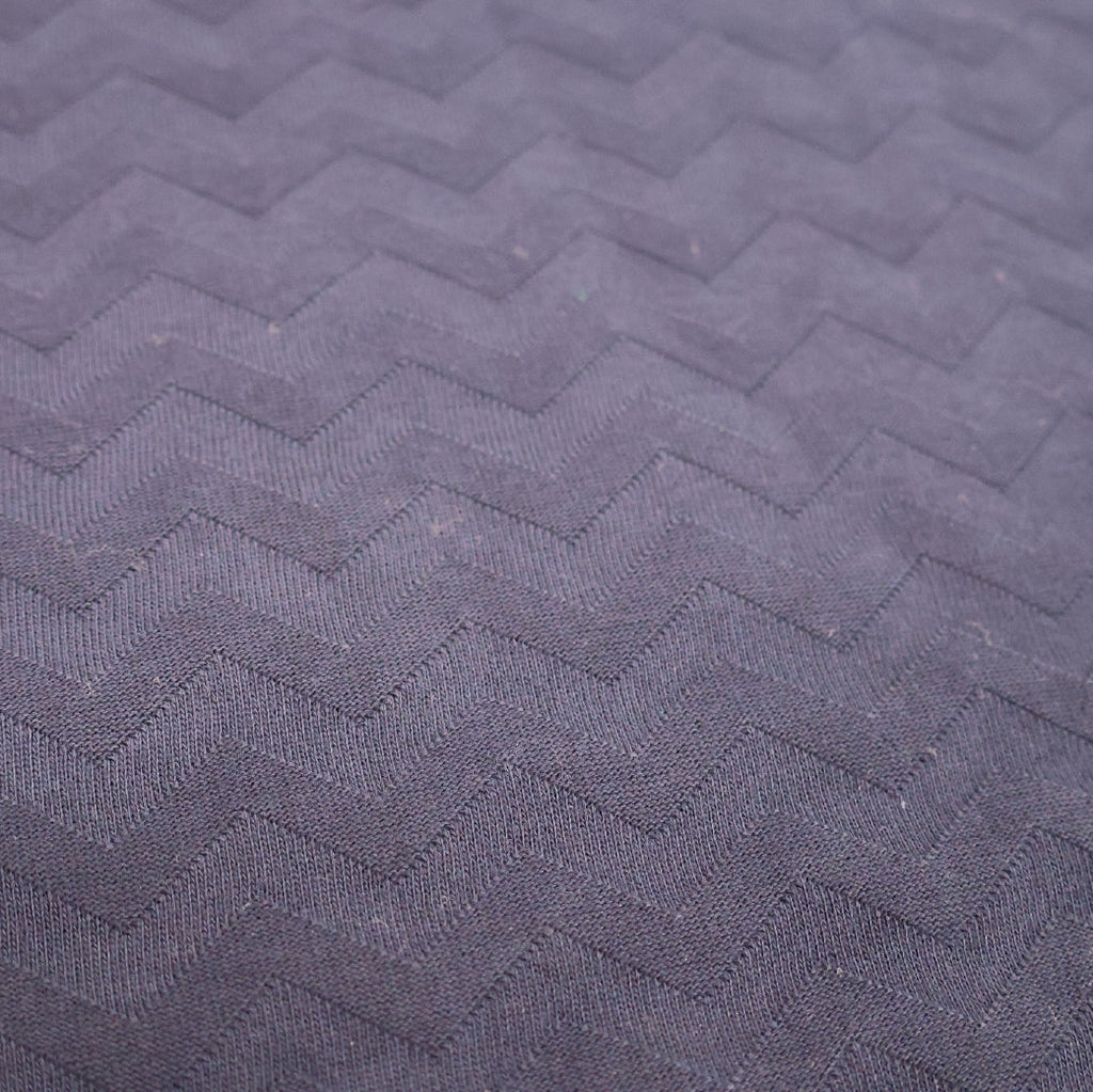 ヘリンボーンリンクス柄　ロングスリーブTシャツ 41-133101