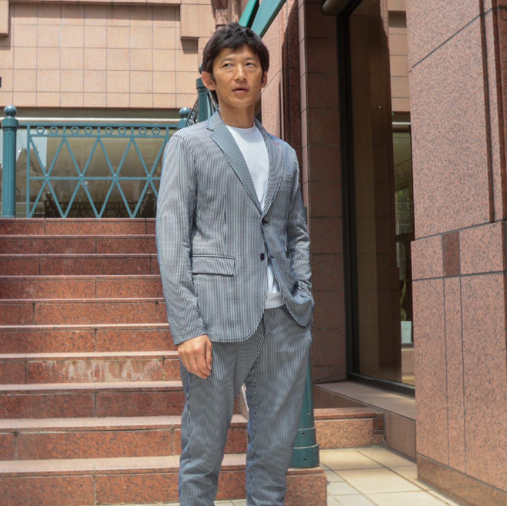 クールマックスニットサッカージャケット 41-333101