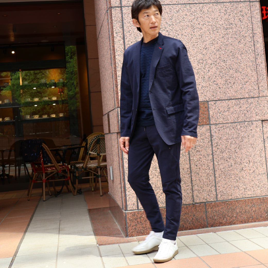 クールマックスニットサッカージャケット 41-333101