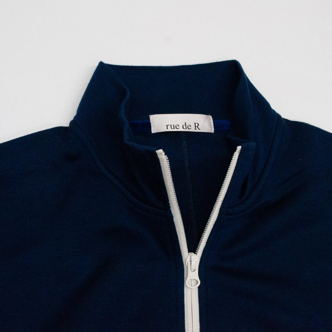 ソフトダンボールニットジップブルゾン 41-399102