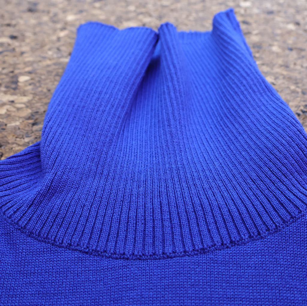 メリノウールバイカラーハイネックニット 41-620101