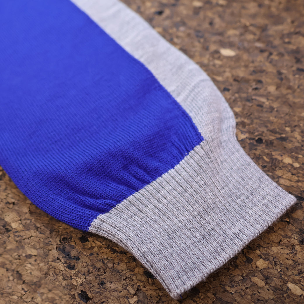 メリノウールバイカラーハイネックニット 41-620101