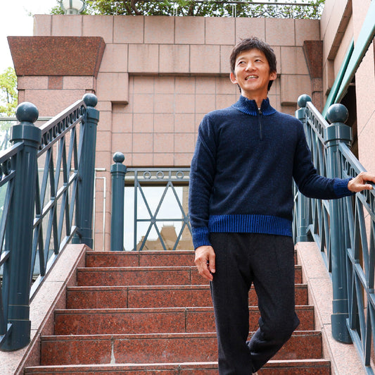 ZIPアップセーター 41-640103