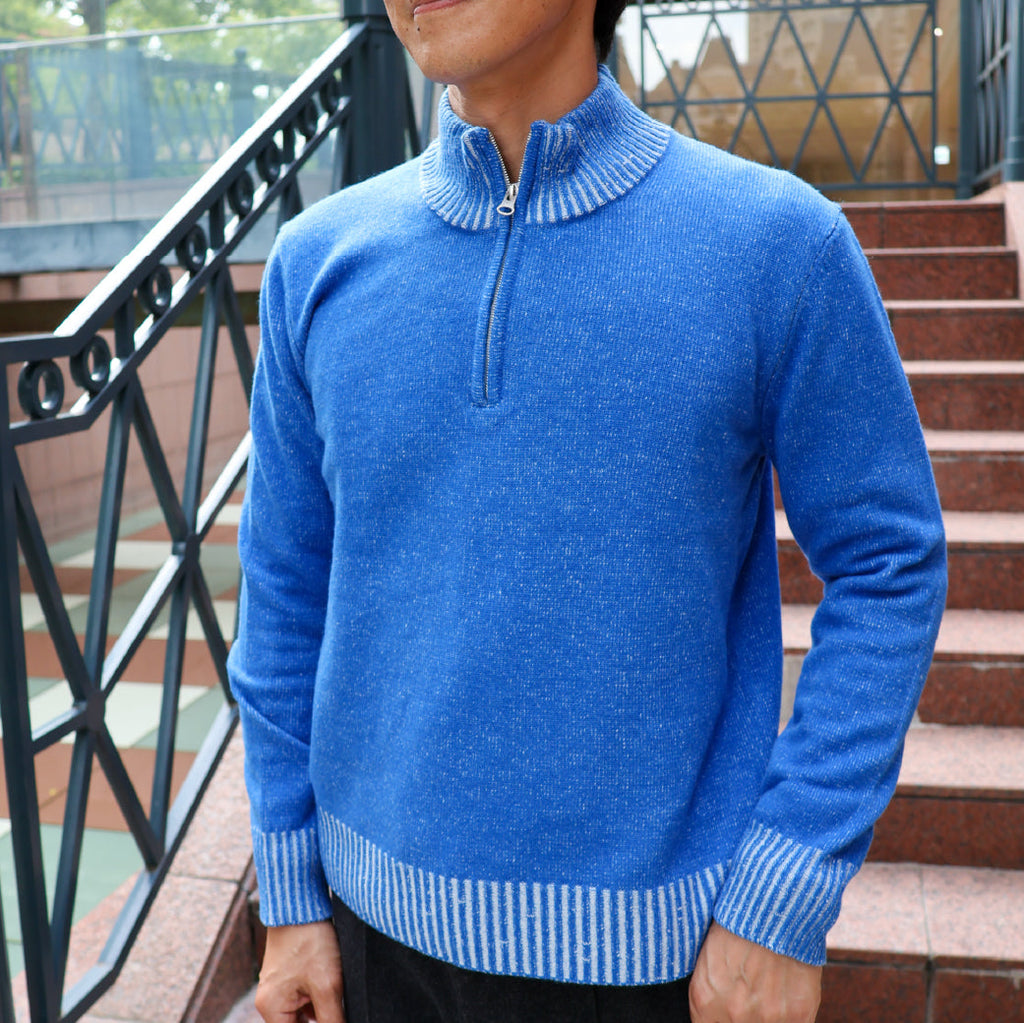 ZIPアップセーター 41-640103
