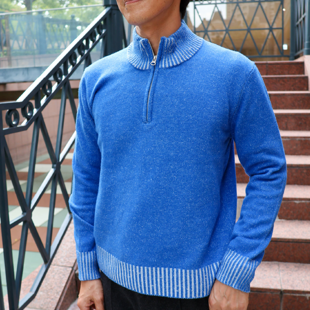ZIPアップセーター 41-640103