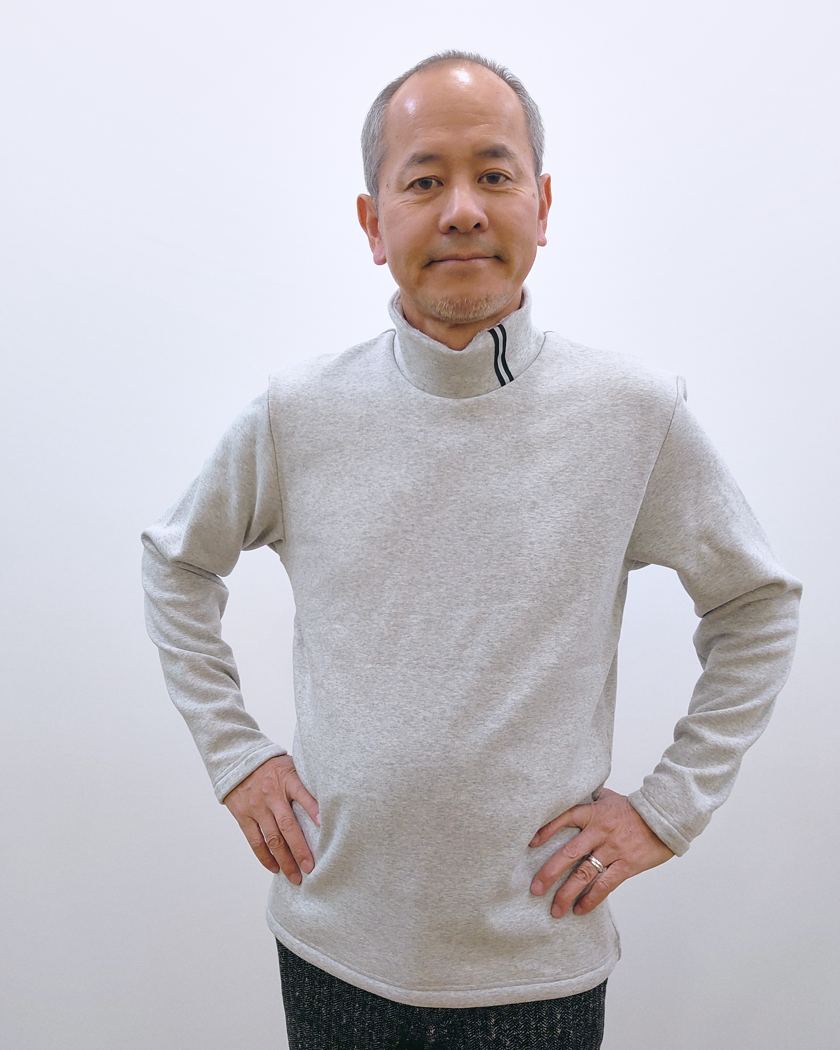 Wムートン ハイネック 41-140100