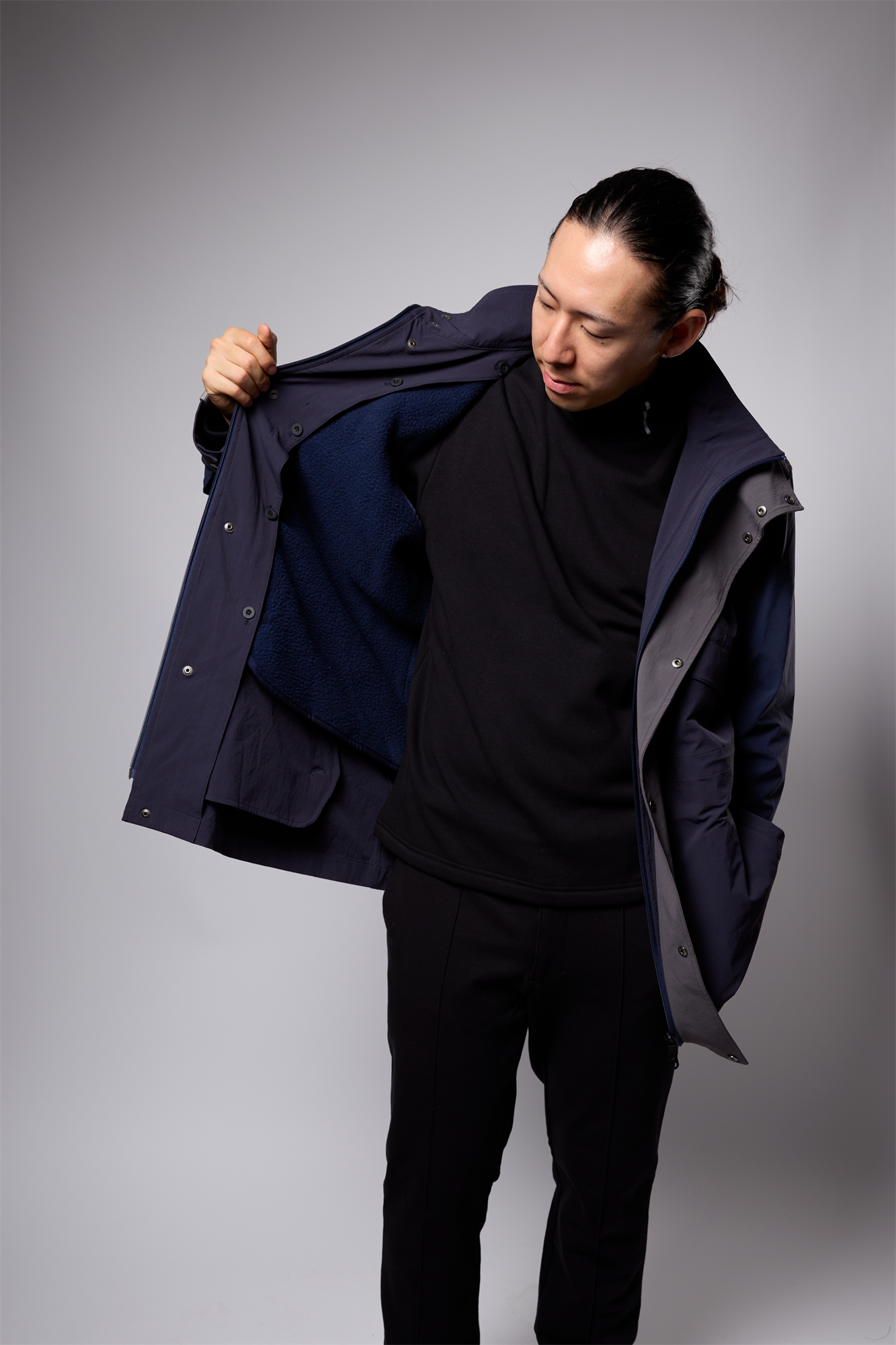 ナイロン4WAYクロスライナー付コート 41-390100