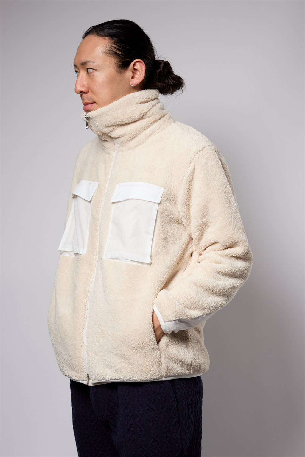 シープボアフリースブルゾン 41-399100