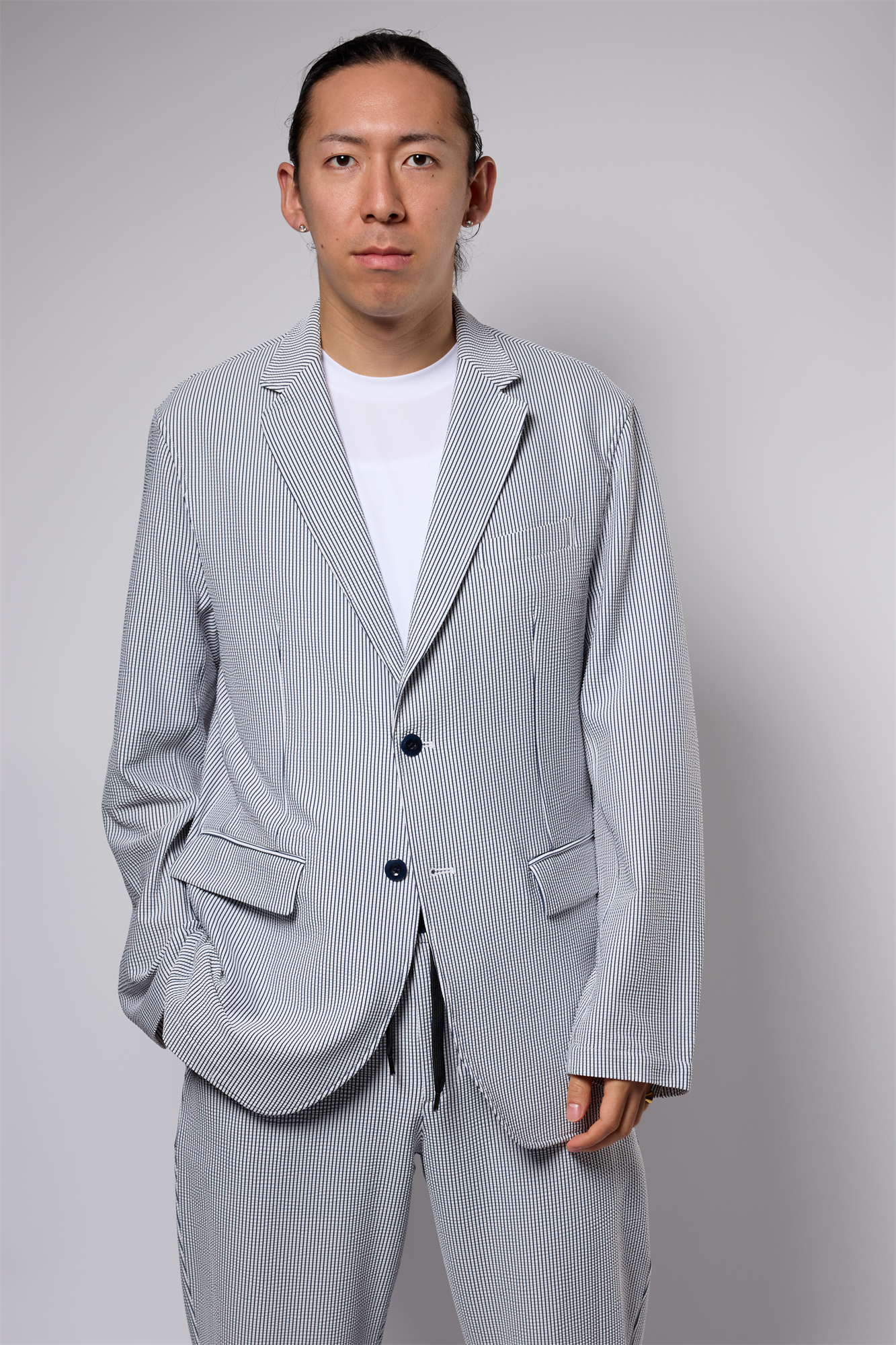 トリコットサッカージャケット 41-353100