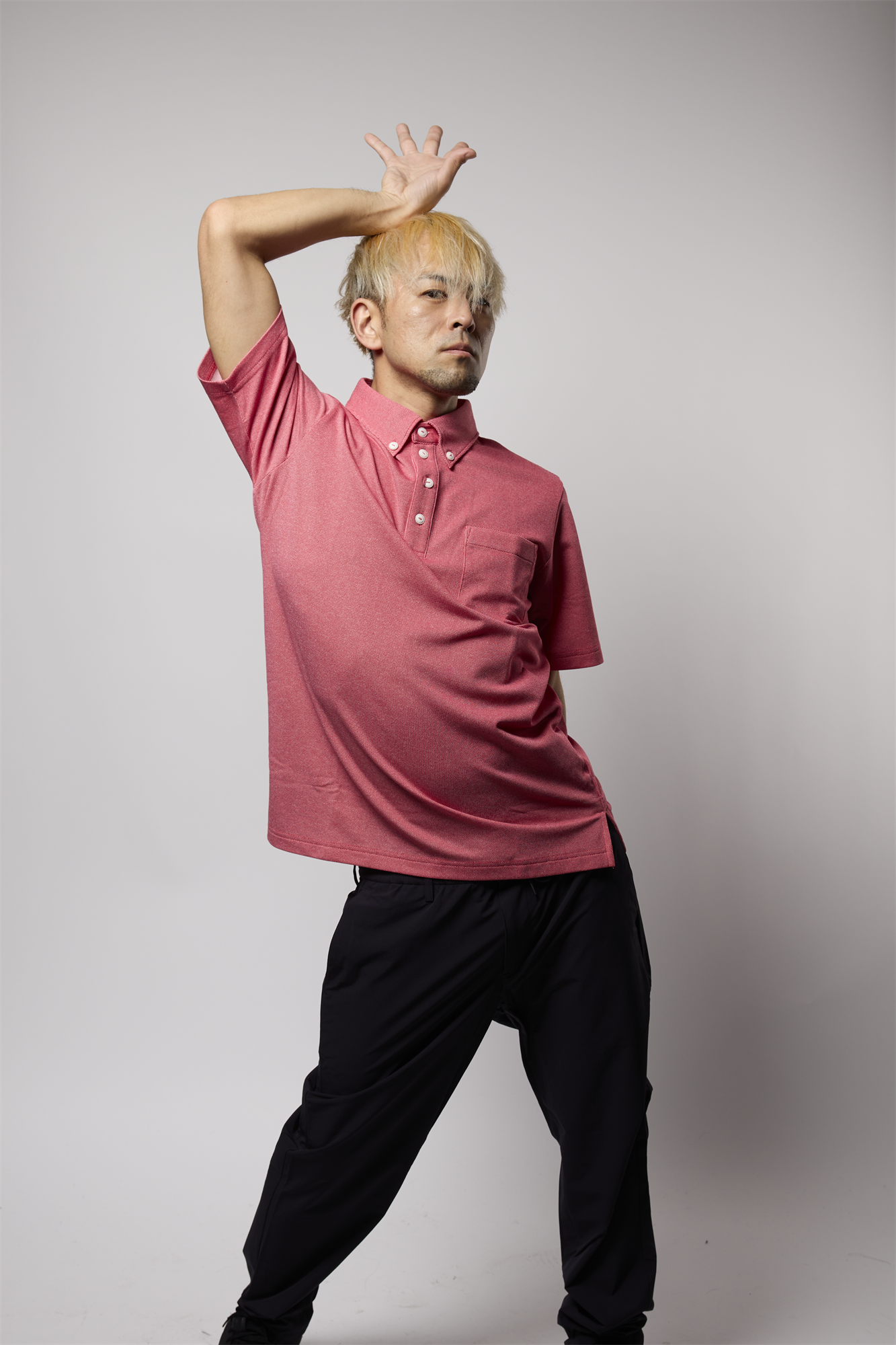 カノコボタンダウンシャツ ストレッチ R1-184303