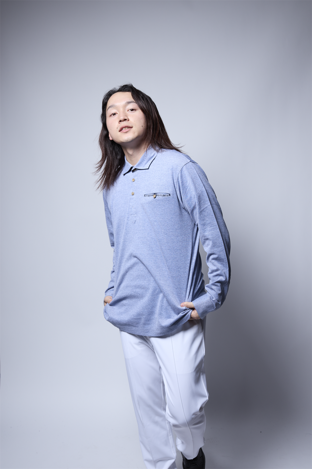 コットンカノコラガーポロ 41-112103