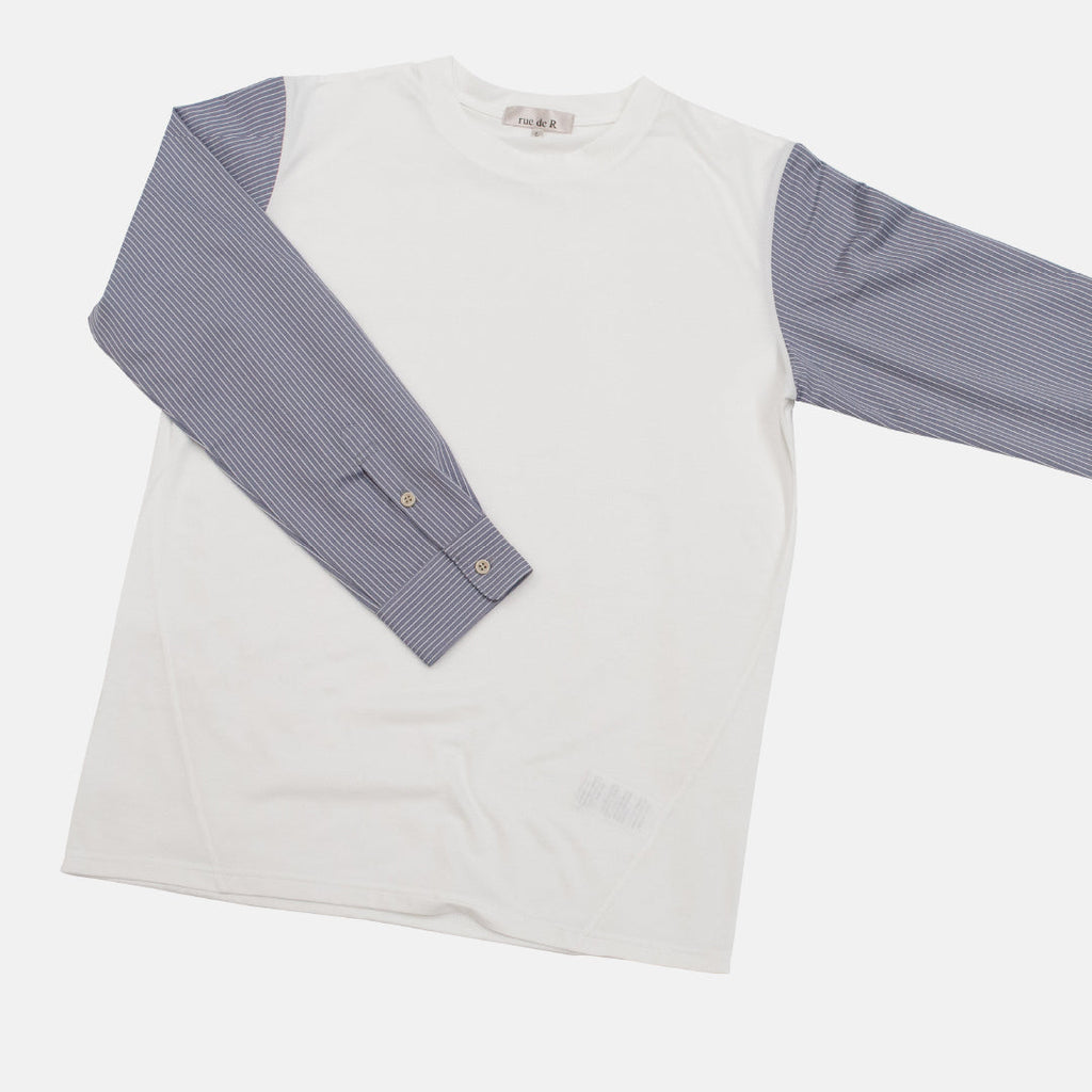 袖切り替えシャツ クールマックス 日本製 R1-183102