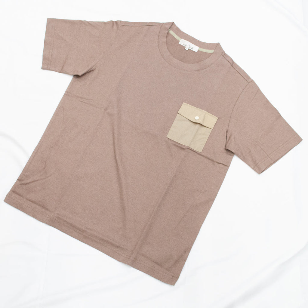 フラップポケットTシャツ 汗染み防止 吸汗速乾 接触冷感 R1-184304