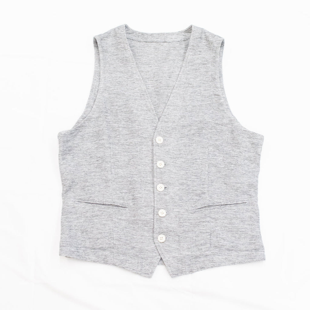 カラミ織りジレ R1-583700