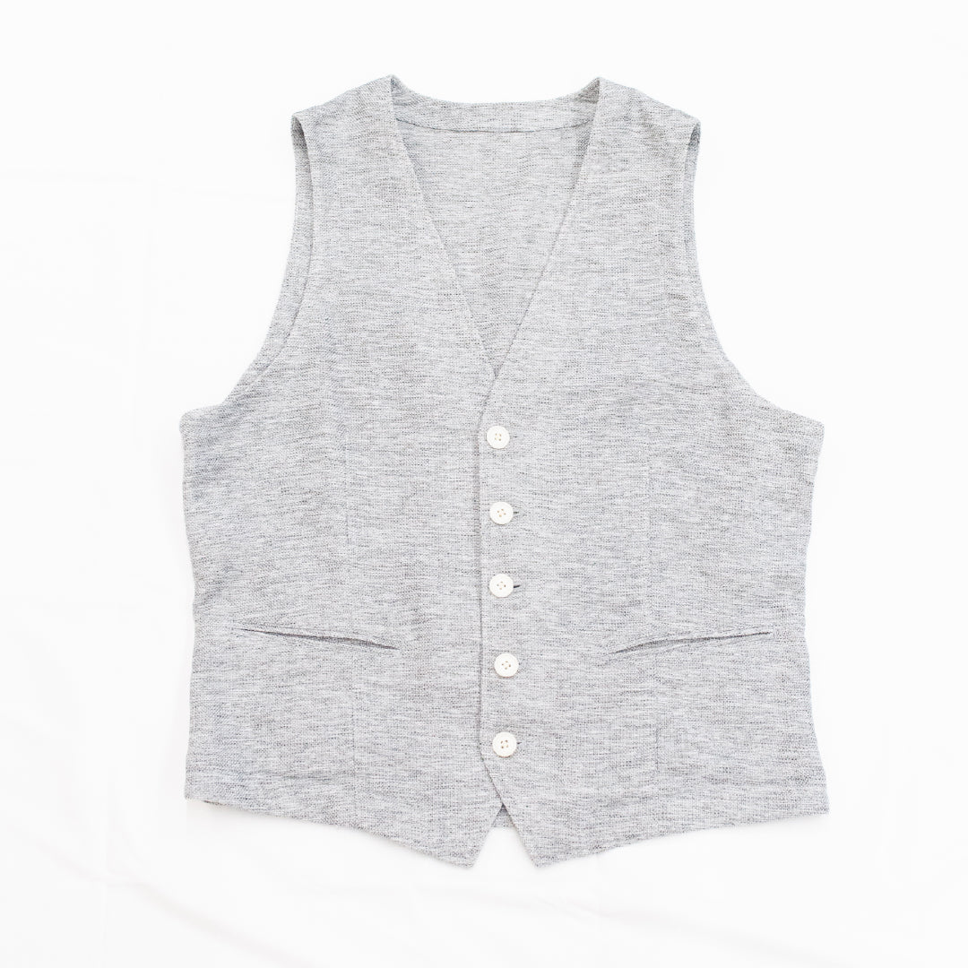 カラミ織りジレ R1-583700