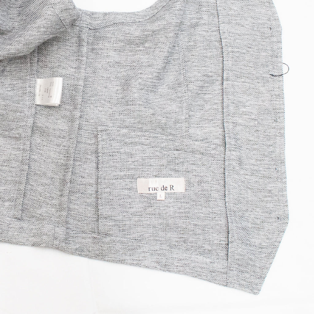 カラミ織りジレ R1-583700