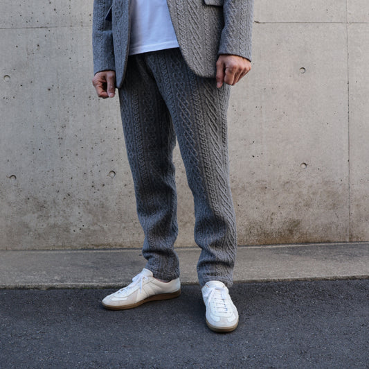 ケーブルニットパンツ 41-429102
