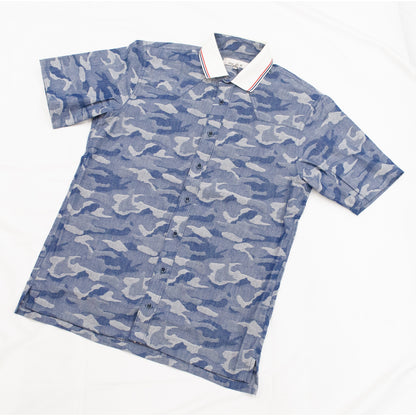 ダンガリージャカードシャツ 日本製 R1-184300