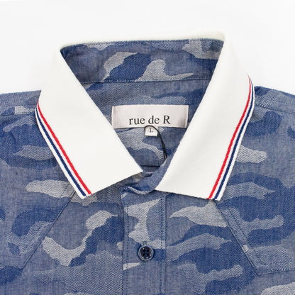 ダンガリージャカードシャツ 日本製 R1-184300