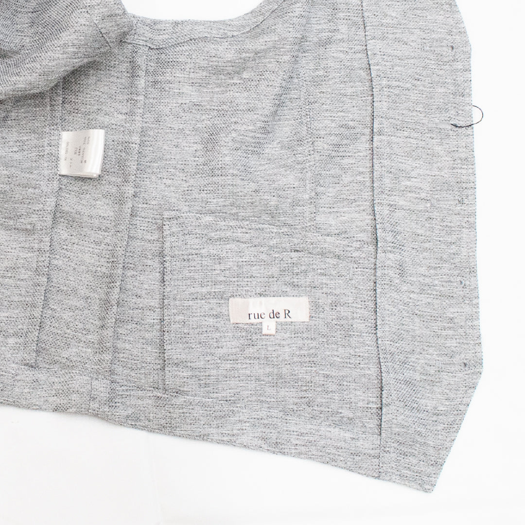 カラミ織りジレ R1-583700